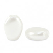 Imitationsperle 6x8mm White